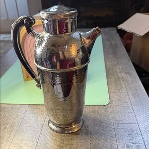 Vintage Silver Cocktail Shaker